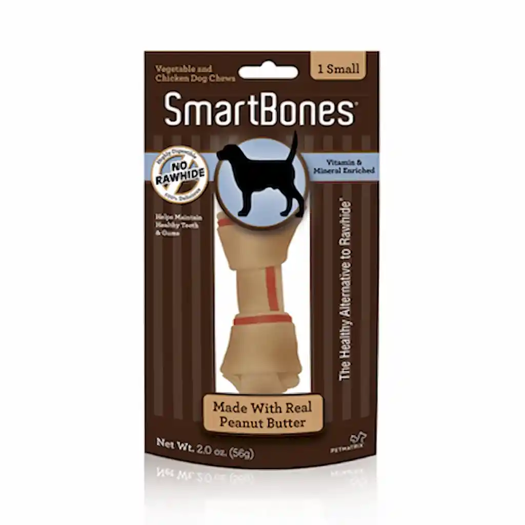 Smartbones Snack Peanut Butter Small