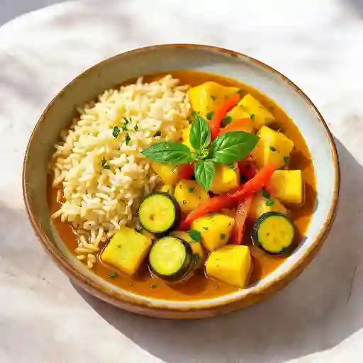 Curry Verde Vegetariano