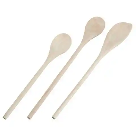 Set 3 Cucharas D/madera Goodcook Silver