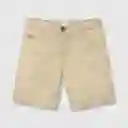 Bermuda Gabardina de Bebé Niño Khaki Talla 9/12M Colloky