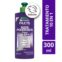 Fructis Crema Para Peinar 10 en 1 Rizos Poderosos