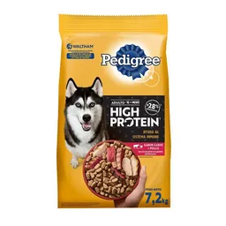 Alimento Para Perros Pedigree High Protein Carne Y Pollo X 7,2 Kg