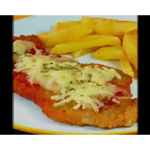 Milanesa de Pollo Napolitana
