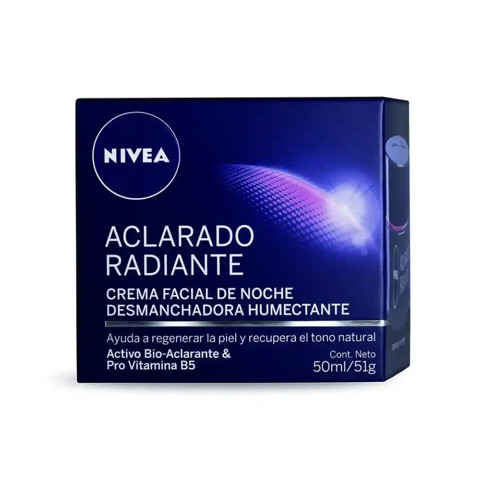 Nivea Crema Facial de Noche Aclarado Radiante 