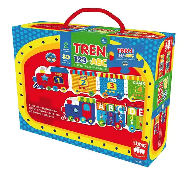 Toyng Puzzles Tren 123-abc