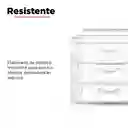 Miniso Organizador Con 3 Cajones, Transparente, Chico