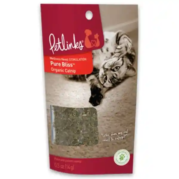 Petlinks Hierba de Catnip Orgánico Pure Bliss Gato