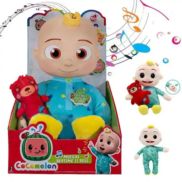 Cocomelon Peluche Interactivo Sonido Hora de DormirJj