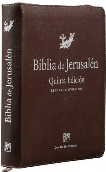 Biblia de Jerusalen Manual 5° Edicion Con Funda y