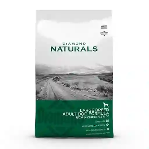 Diamond Naturals Alimento Perro Adulto Breed Arroz y Pollo 7.5