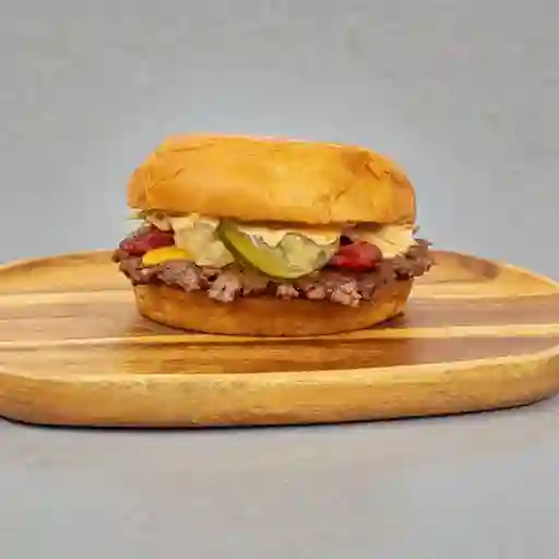 Delorean deluxe burger