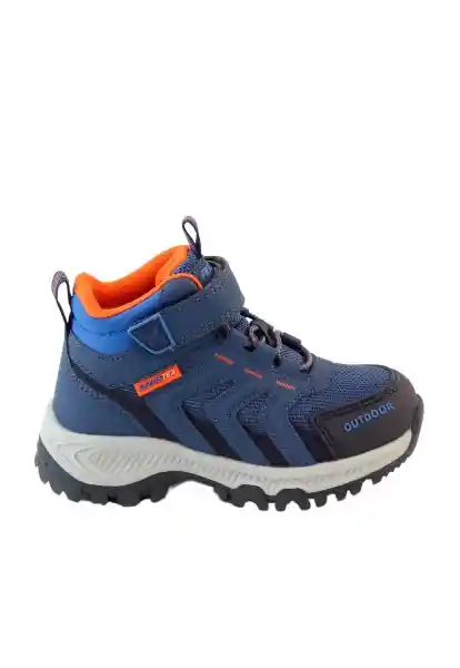 Zapatillas Outdoor Caña Andante Niño Azul 25 890 Ficcus