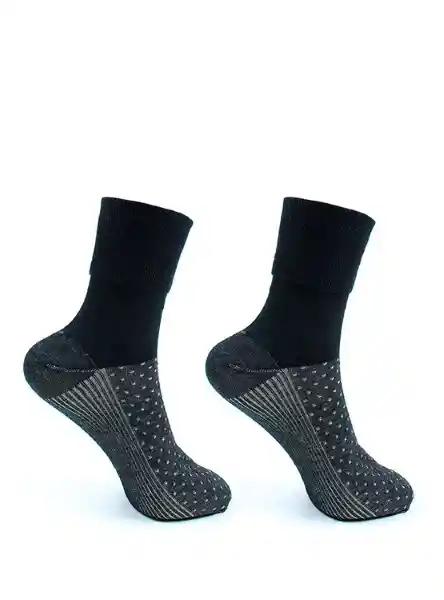 Monarch Pack Calcetin Puño Suave Negro L