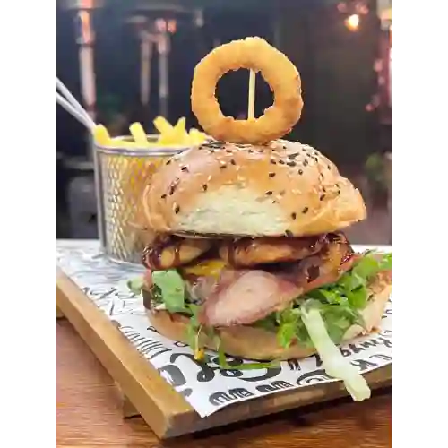 Hamburguesa Bbq