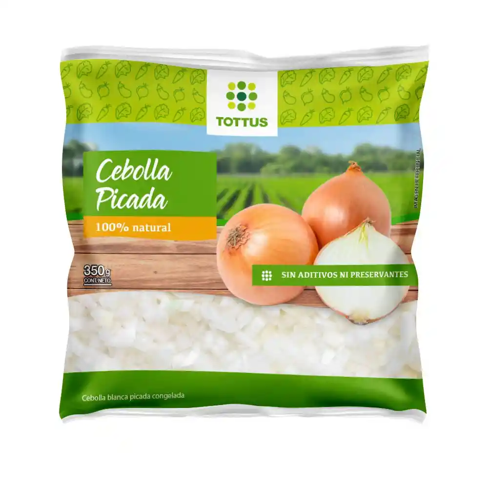 Cebolla Picada Congelada Tottus