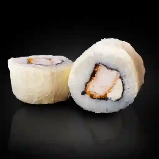 Avocado pollo tempura