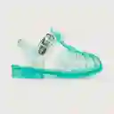 Sandalias Aqua De Niño Celeste Talla 29