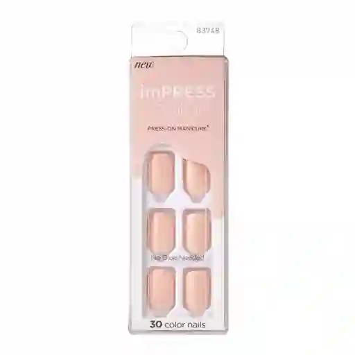 Kiss Impress Uñas Postizas Peevish Pink 009