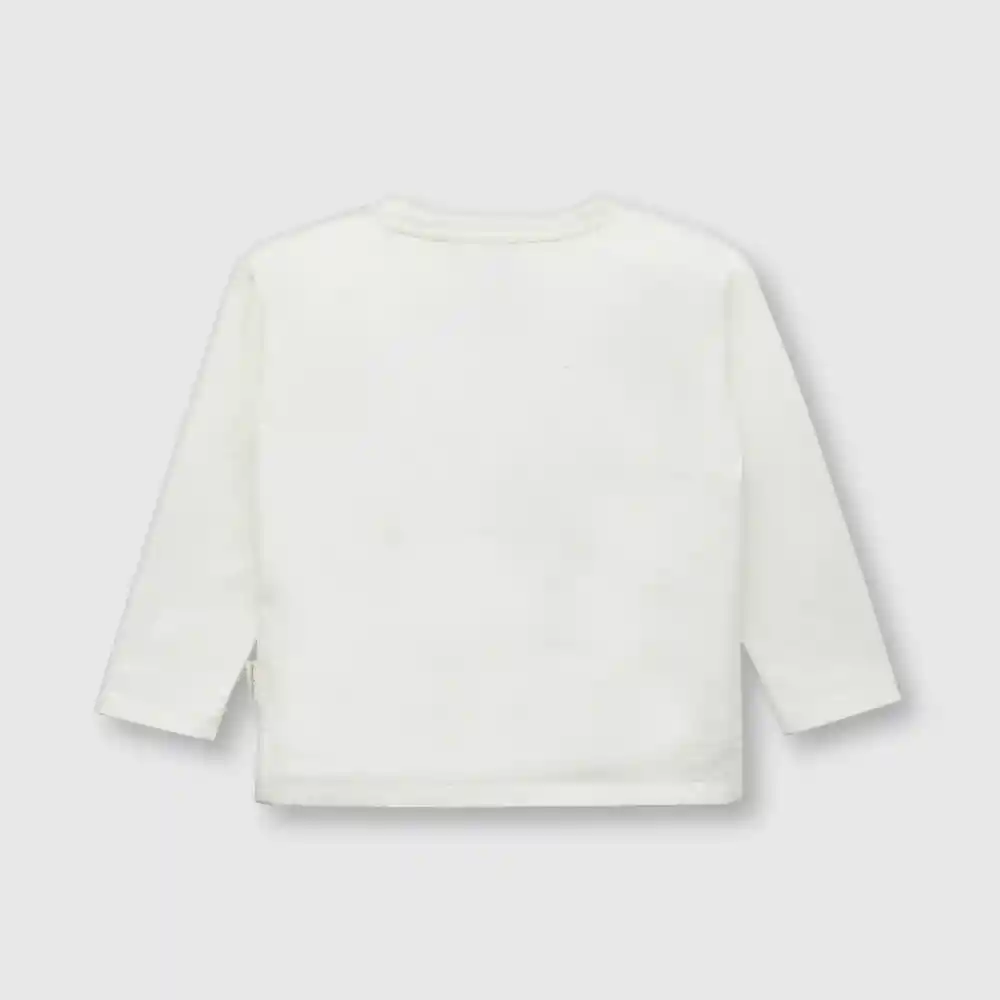 Polera Mickey Para Bebé Niño Blanca Talla 24m