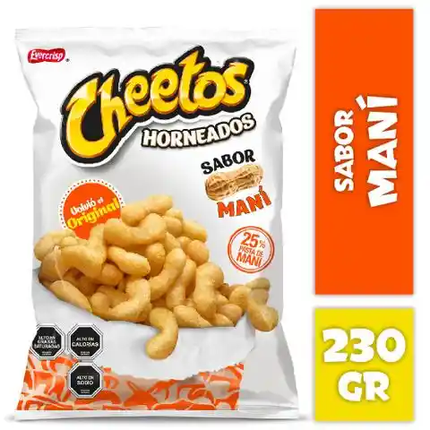Cheetos Snack Horneado Sabor Maní