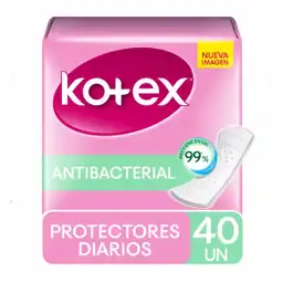 Kotex Protectores Diarios Antibacteriales