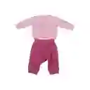 Buzo Bebe Niña Fucsia Pillin 3 M