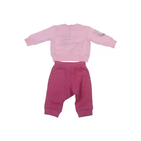 Buzo Bebe Niña Fucsia Pillin 3 M