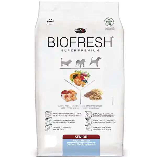 Biofresh Alimento Dog Super Premium Senior Mediana