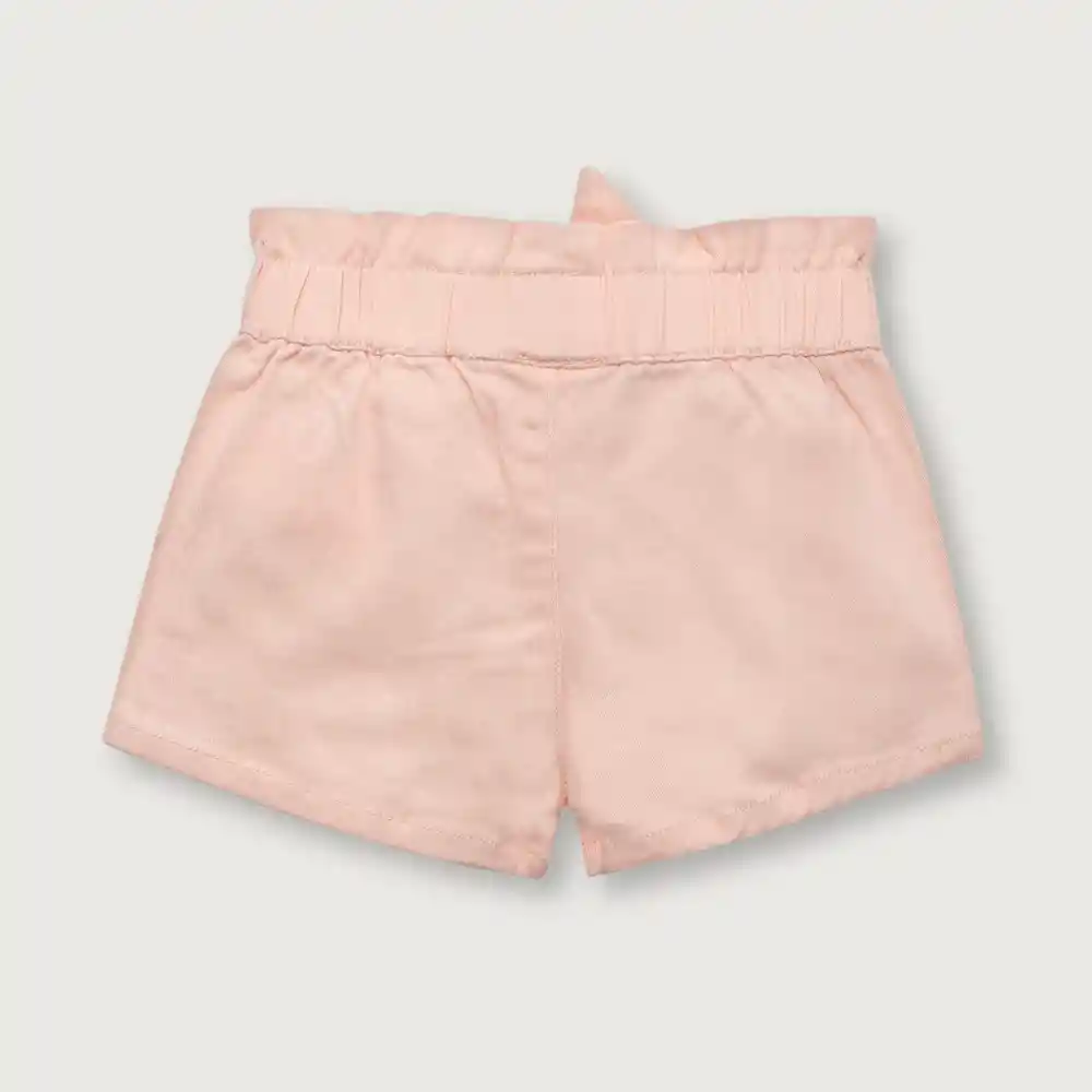 Short De Niña Rosado Talla 12m