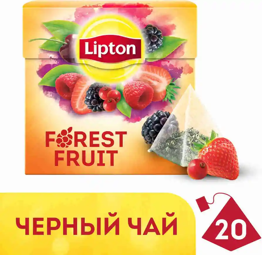 Lipton Té Piramides Aroma Frutos del Bosque