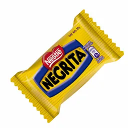 Negrita Galleta Sabor Vainilla Cubierta de Chocolate