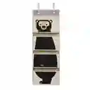 3 Sprouts Organizador de Pared Oso Negro