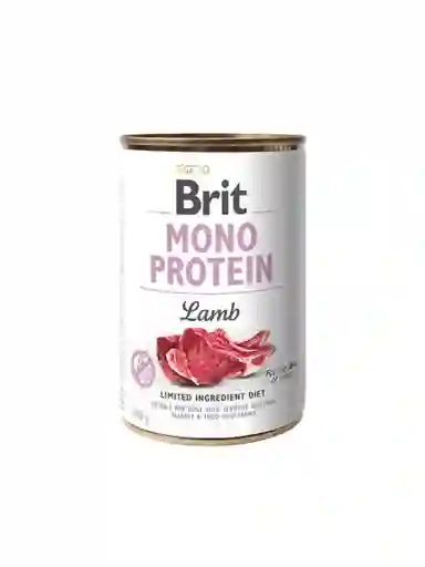 Brit Care Alimento Húmedo Para Perro Mono Protein Cordero