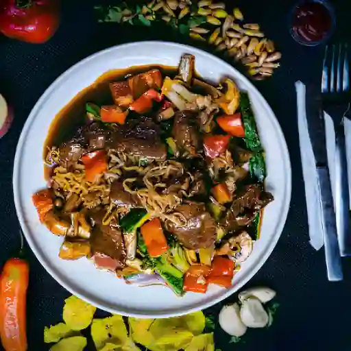 Low Mein de Carne