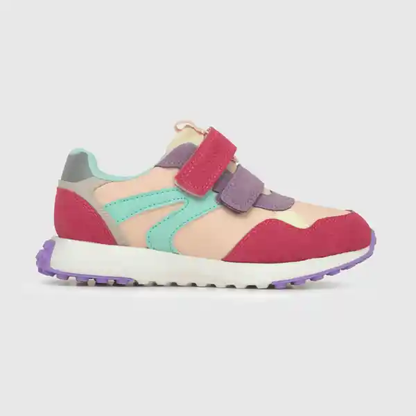 Zapatillas Urbana de Niña Fucsia Multicolor Talla 36 Colloky