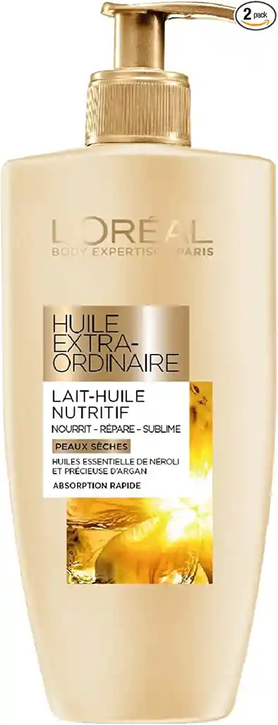 Loreal Crema Corporal Huile Ext Nut Milk