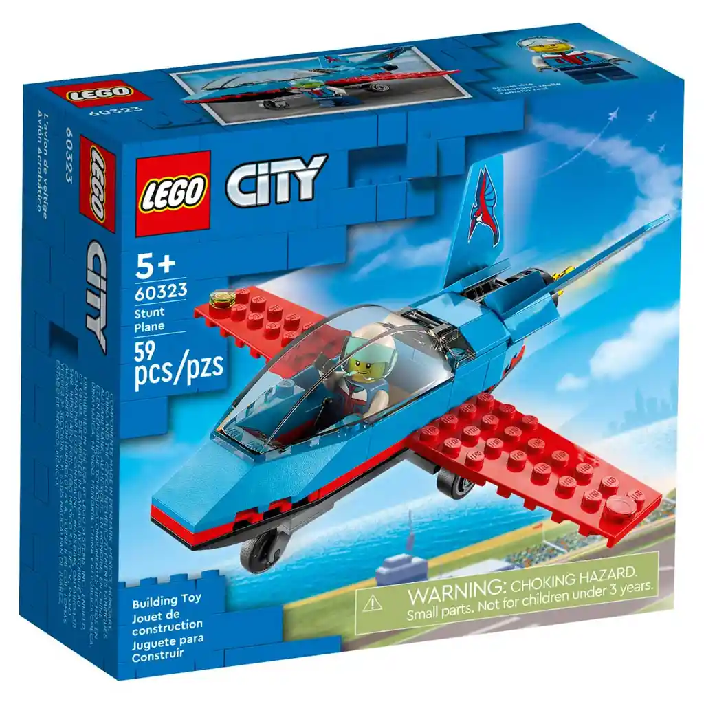 Lego Set de Construcción Avión Acrobático