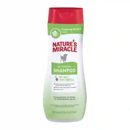 Nature's Miracle Shampoo Whitening Odor Control Flowering Almond