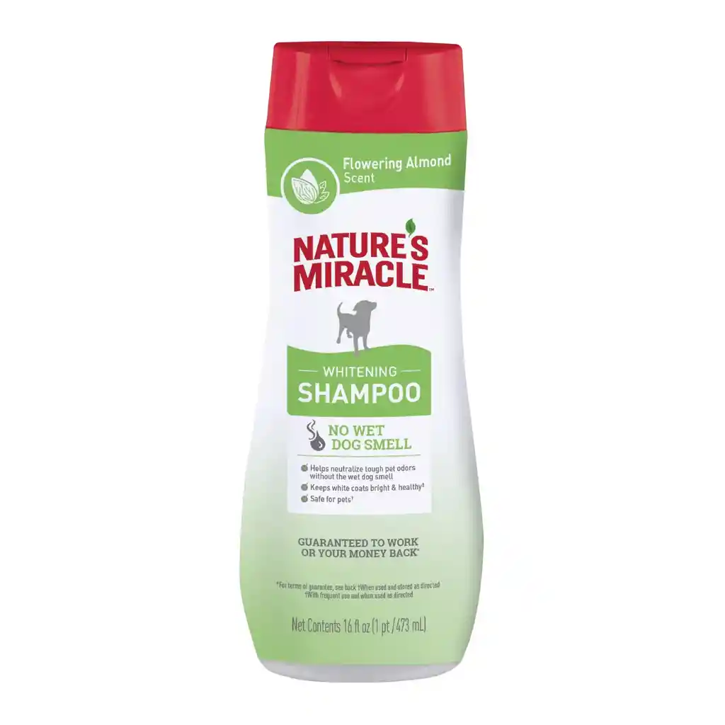 Nature's Miracle Shampoo Whitening Odor Control Flowering Almond