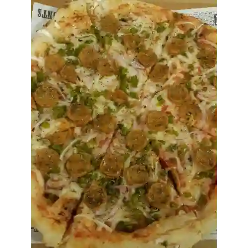 Pizza Española Vegana 35Cm - Familiar