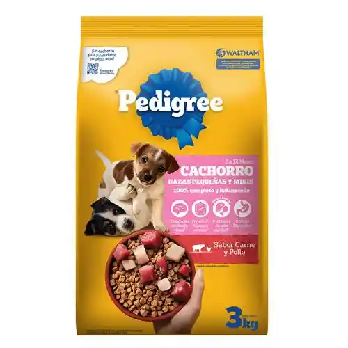 Pedigree Alimento Para Perros Cachorros Sabor Carne y Pollo