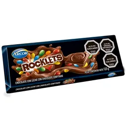 Rocklets Tableta de Chocolate con Chocolates Confitados