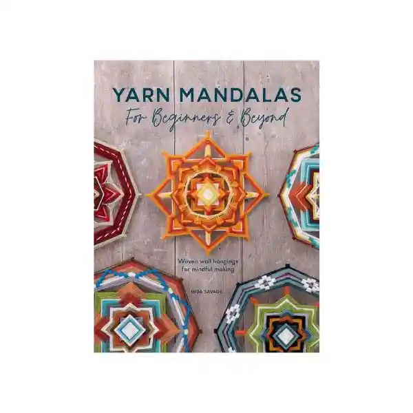 Yarn Mandalas - Inga Savage David And Charles Inglés