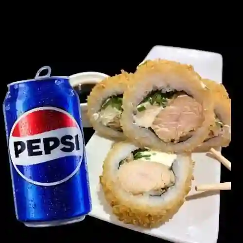 Maku tempura roll + bebida
