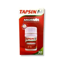 Tapsin M  Migraña (30 comprimidos)