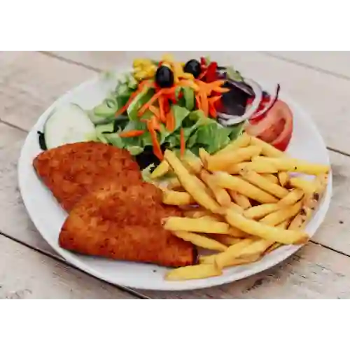 Filetes de Pollo + Bebida