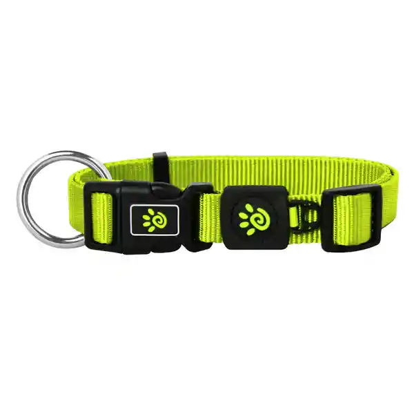 Doco Collar Para Perro Oring Verde Lime S