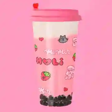 Fresita Milk Boba