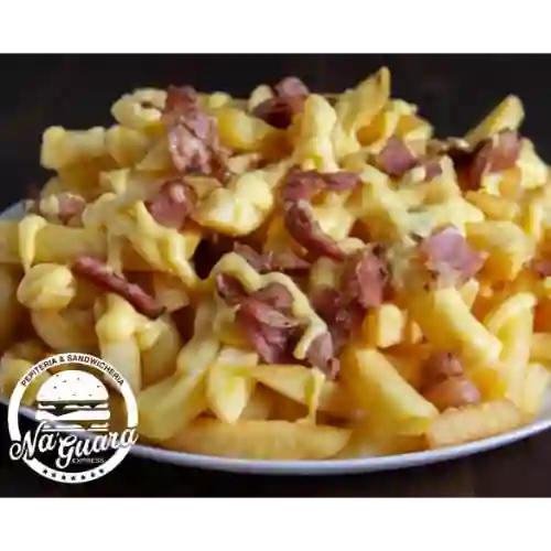 Papas Cheddar con Tocino