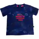 Polera Bebé Niño Azul Marino Talla 3 M Pillín